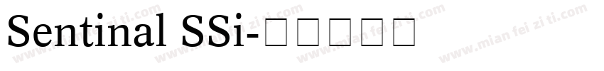Sentinal SSi字体转换